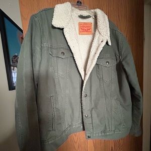 Levi’s Green Trucker Jacket